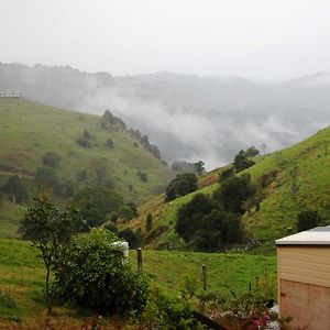 Deluxe cabin spa bath hinterland views